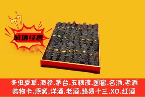 昌吉州呼图壁县回收海参